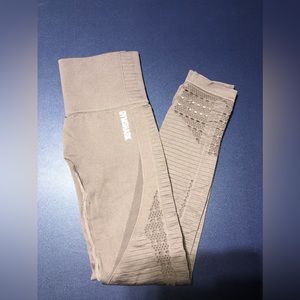 Taupe gymshark leggings